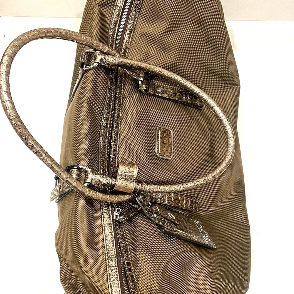 TUMI Carry More Ballistic Nylon and Leather Trim Bag NWT - Picture 16 of 16